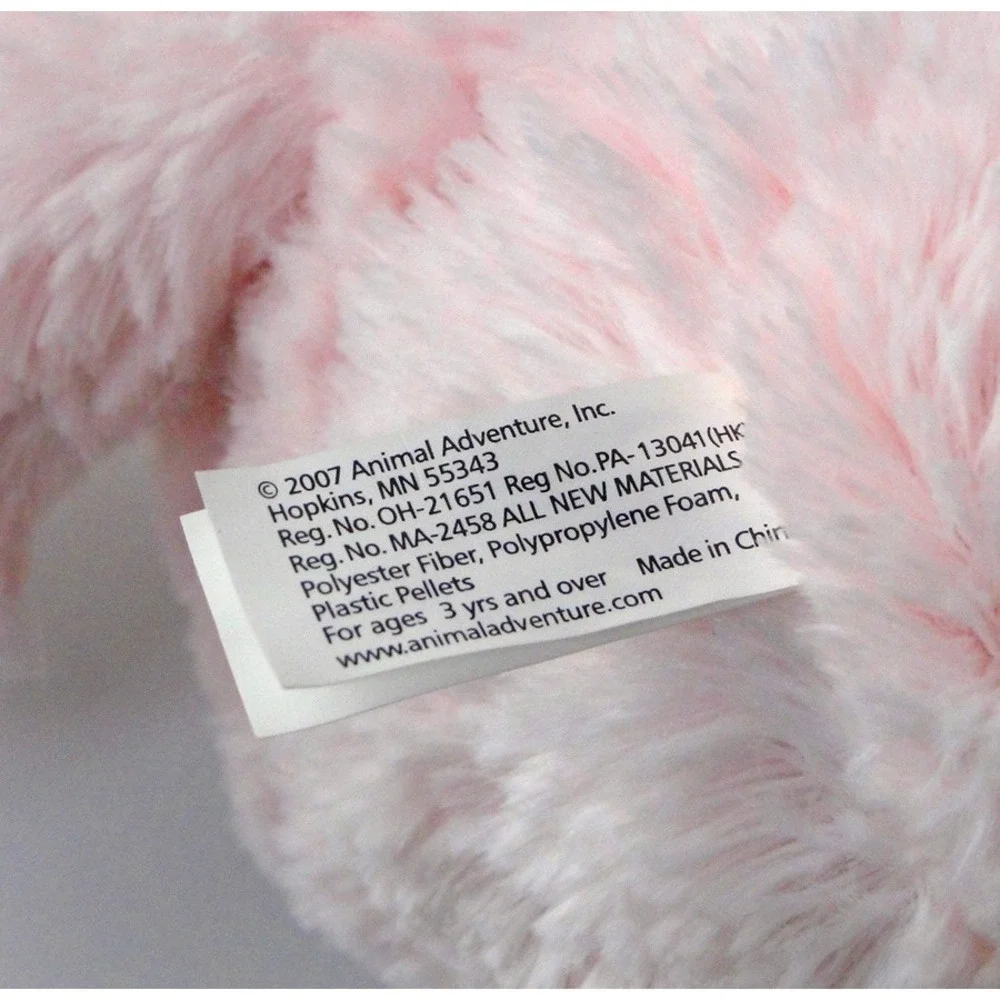 Animal Adventure Pig Plush Pink Plaid Bow Feet 11 Inch 2007 Target Stuffed New